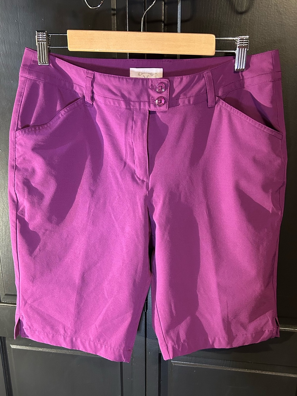 Callaway purple Golf Bermuda Shorts women’s sz8